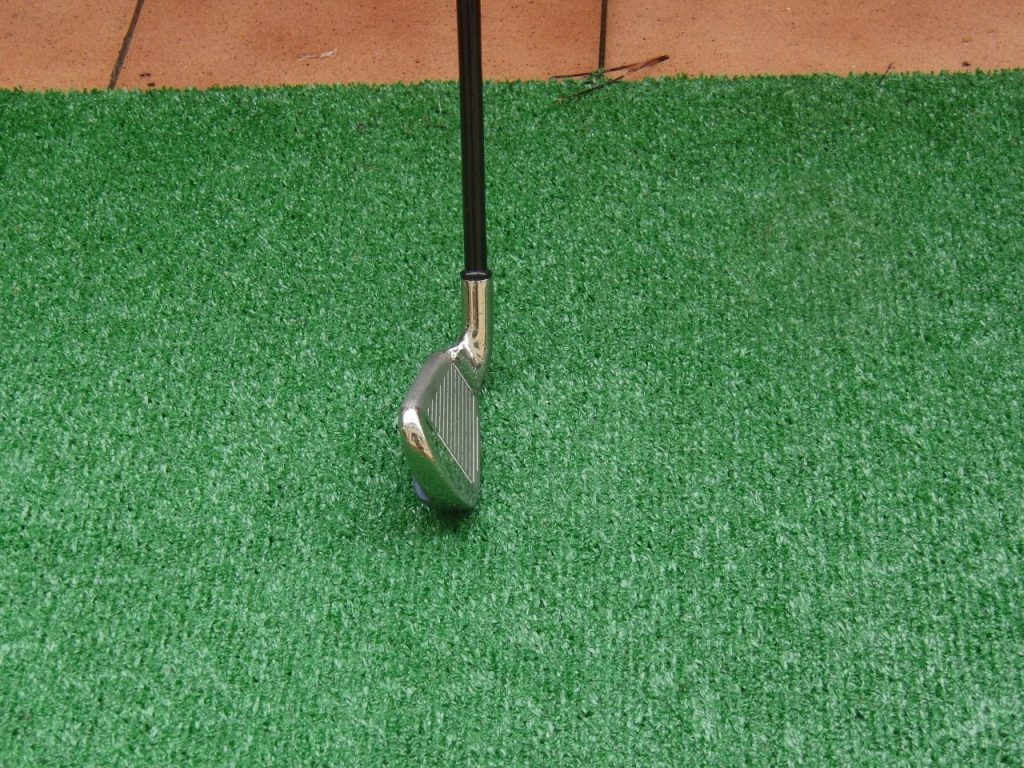 Callaway X-20 4-iron golf club head shown close up