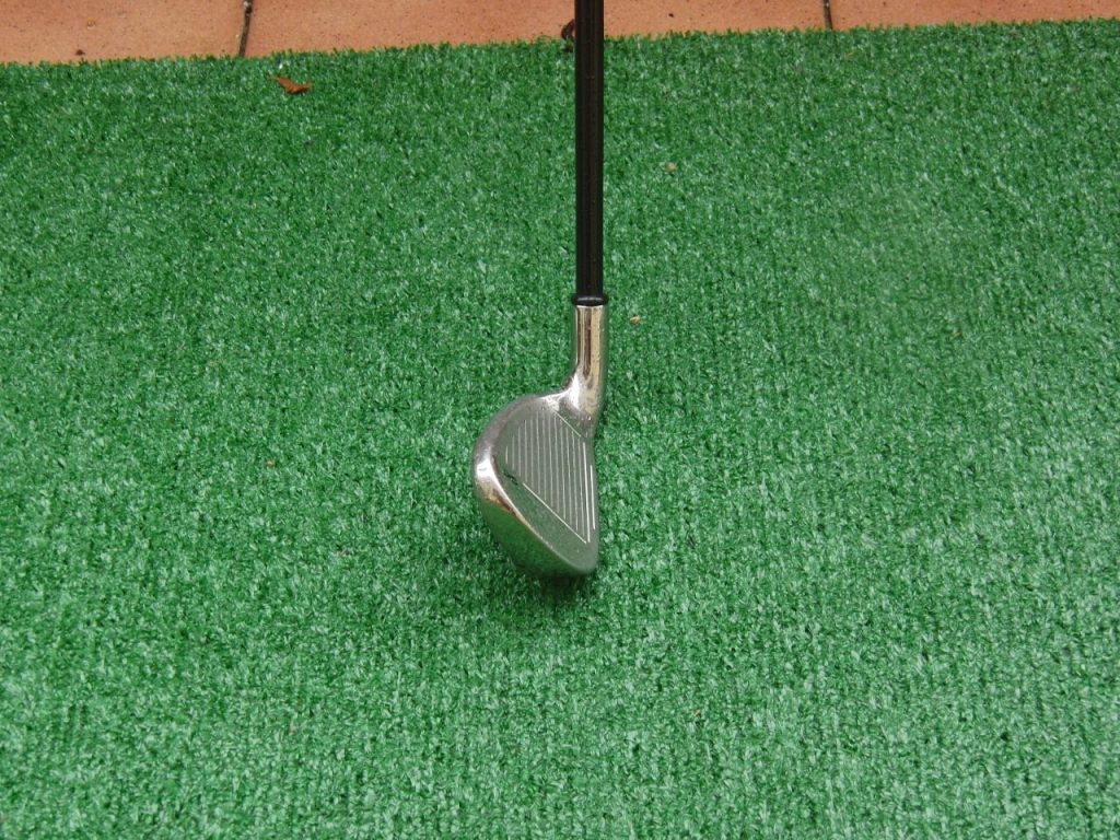 Callaway X-20 8-iron with a cavity-back head
